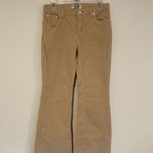 FREE PEOPLE Tan Corduroy Bell Bottoms